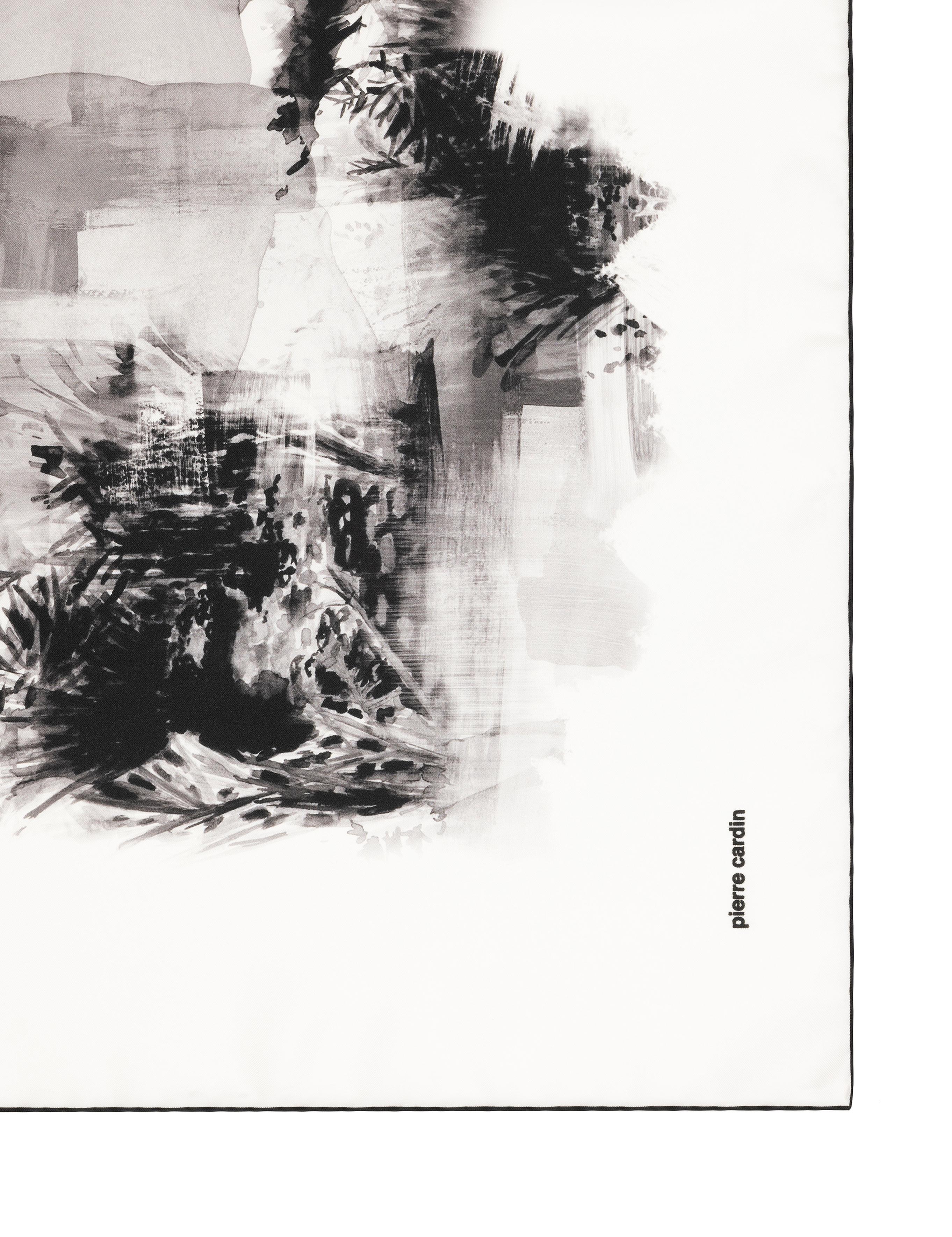 Ekru İpek Tivil Eşarp