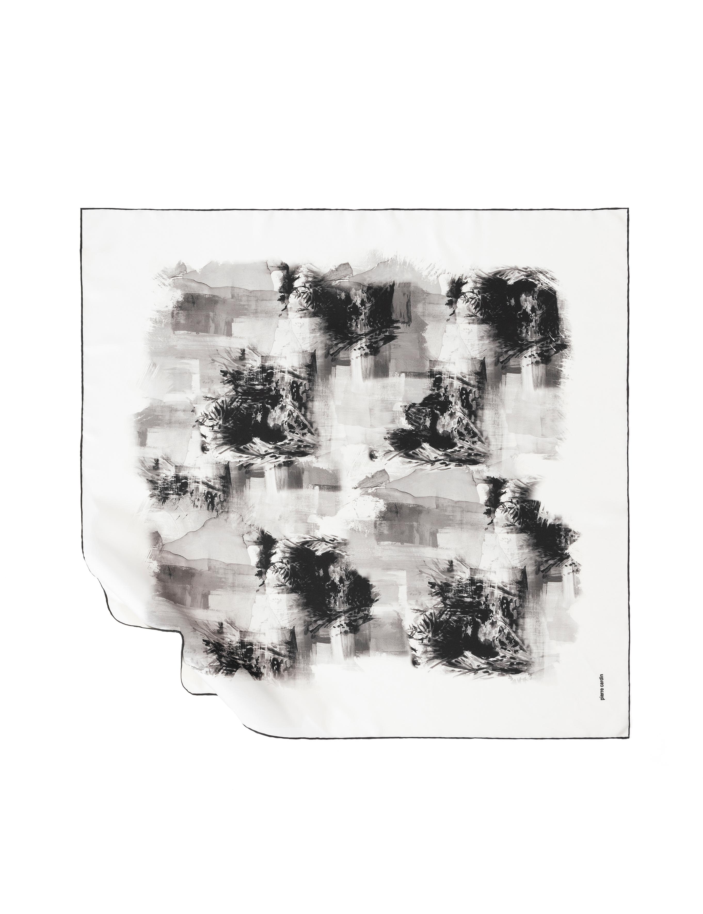 Ekru İpek Tivil Eşarp