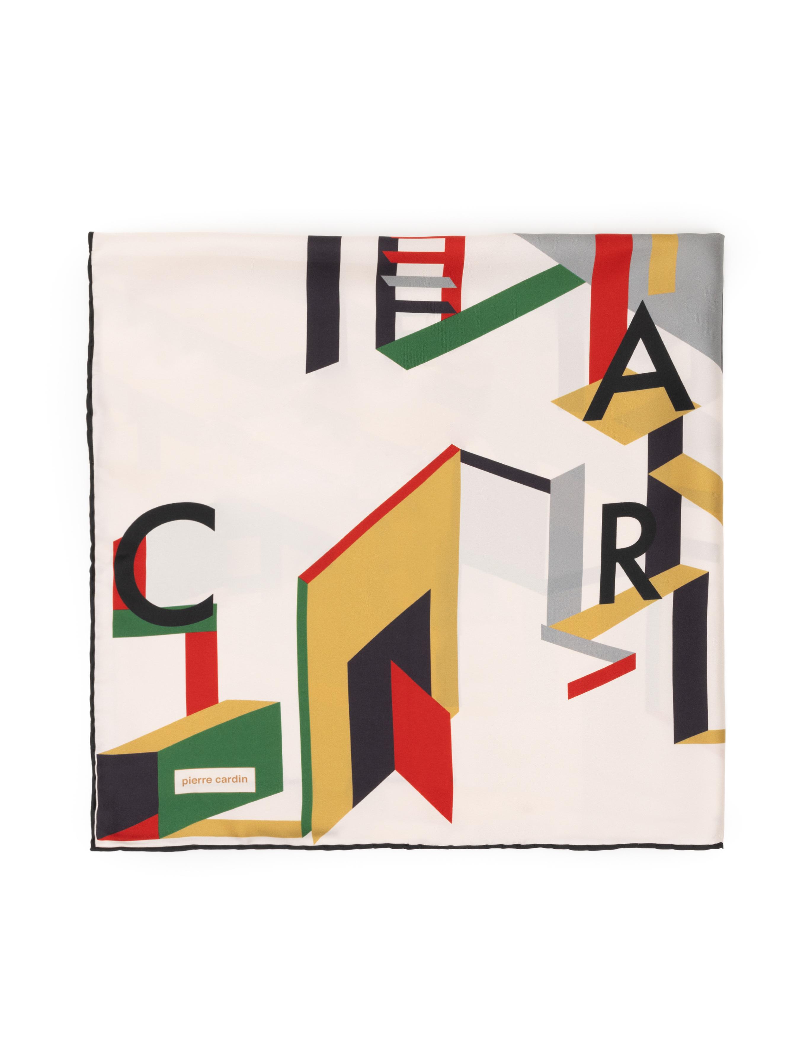 Bej İpek Tivil Eşarp