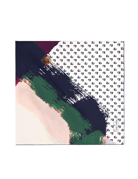 Ekru İpek Tivil Eşarp - 50302700002