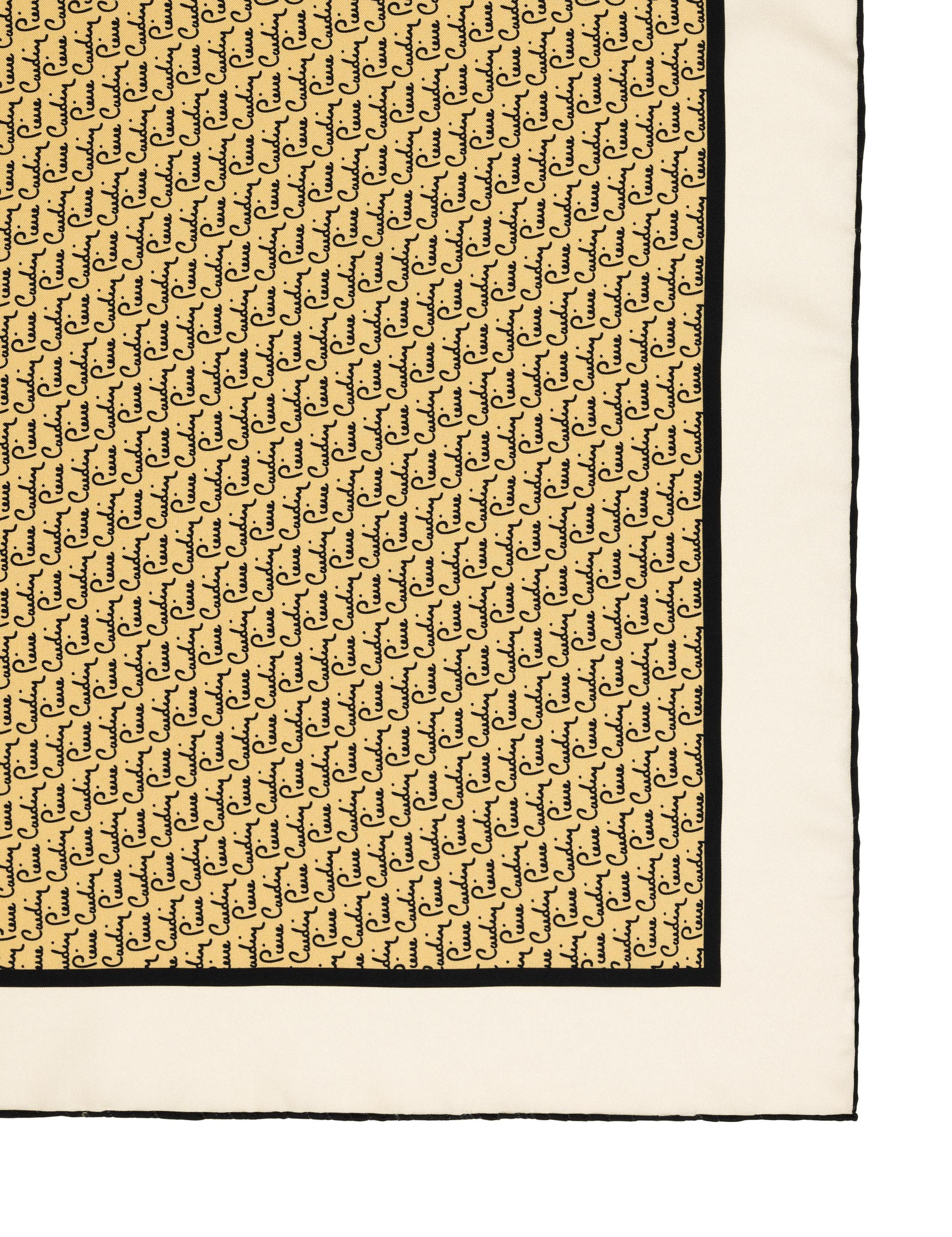 Bej İpek Tivil Eşarp