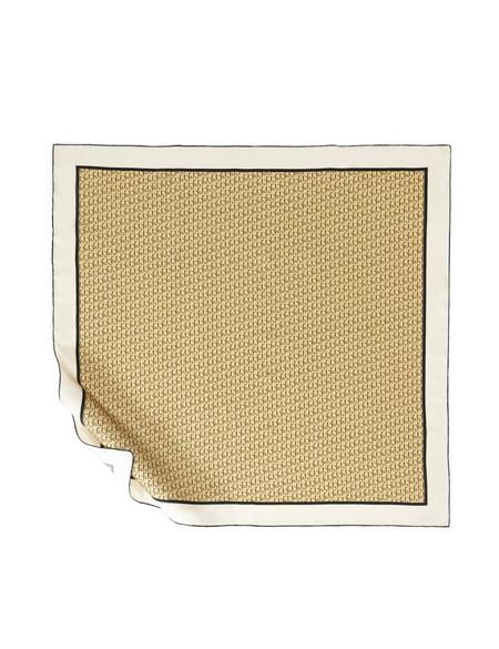 Bej İpek Tivil Eşarp - 50303000001