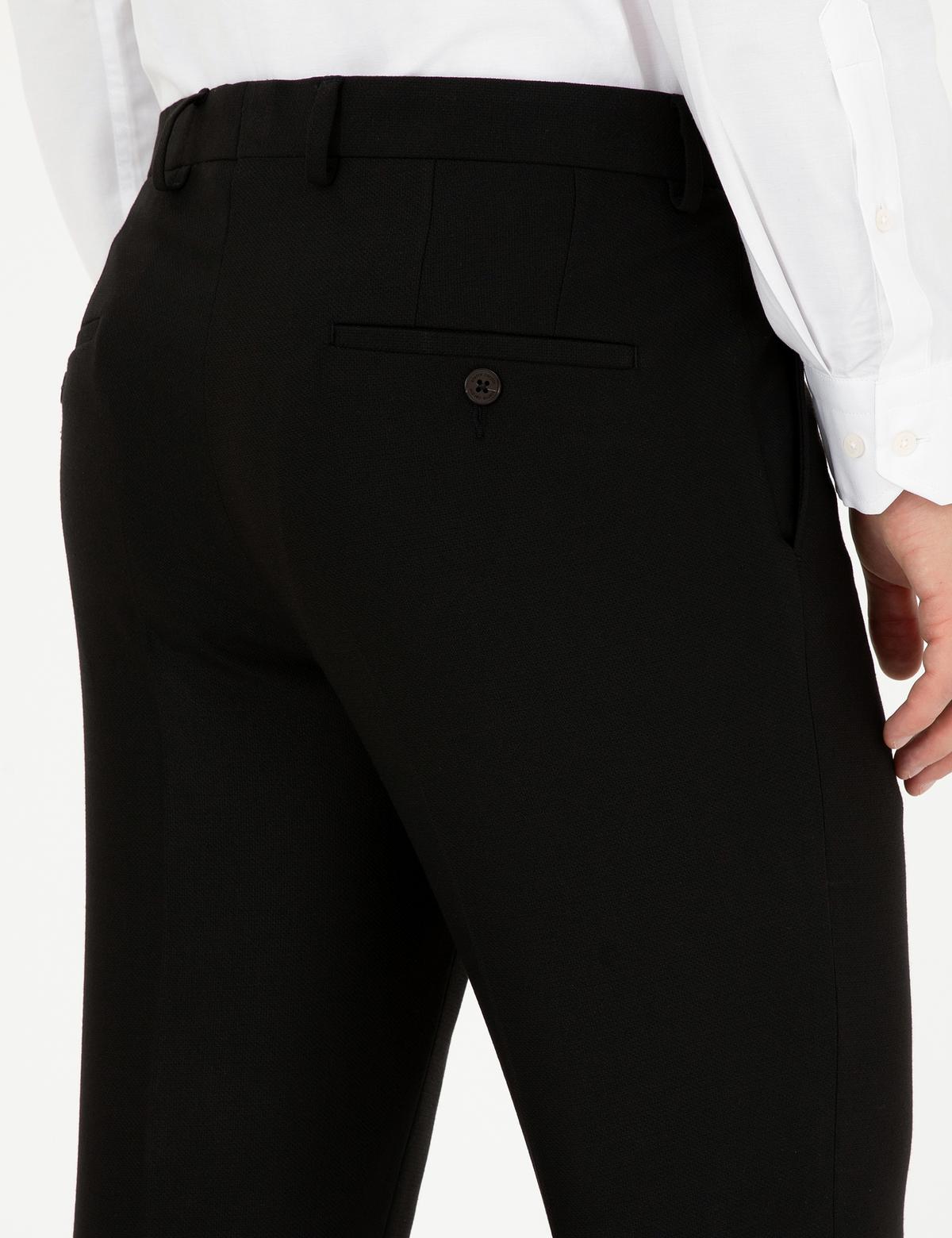 Siyah Slim Fit Kumaş Pantolon - 50297519015