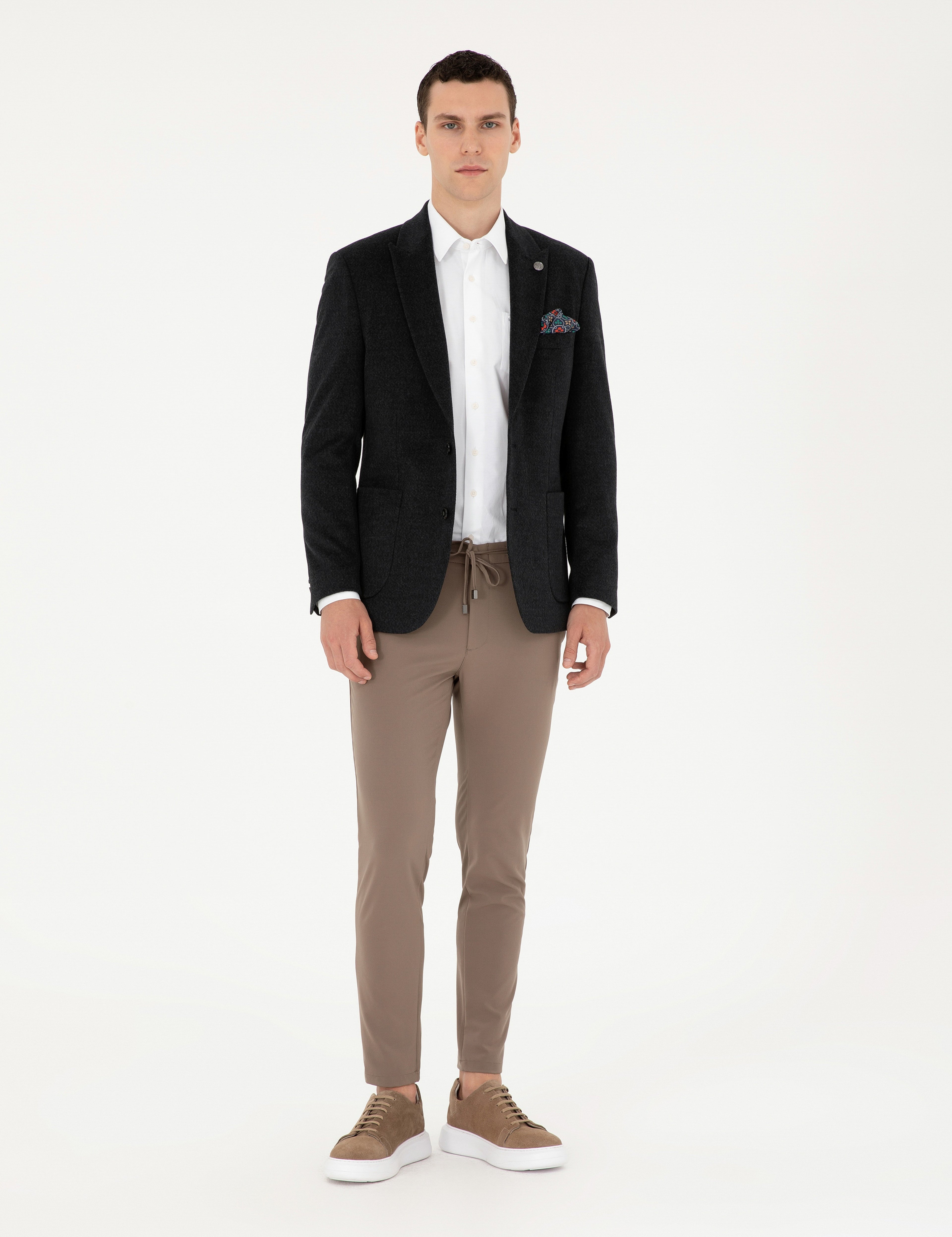 Vizon Klasik Jogger Pantolon - Image 1