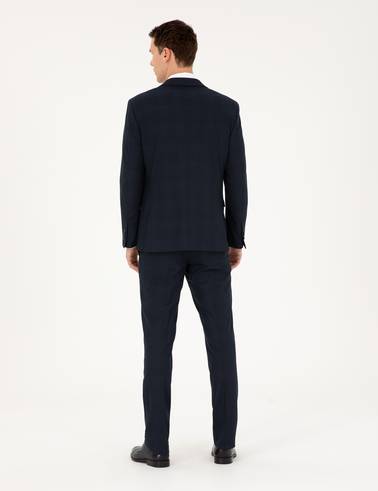 Lacivert Slim Fit Takım Elbise