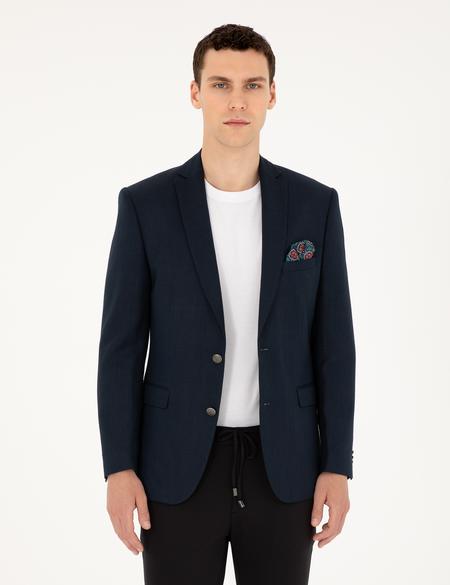 Lacivert Slim Fit Ceket - 50200003107