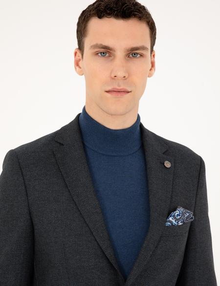 Lacivert Ex. Slim Fit Ceket - 50256394044