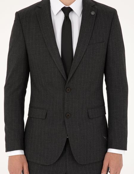 Füme Süper Slim Takım Elbise - 50261784002