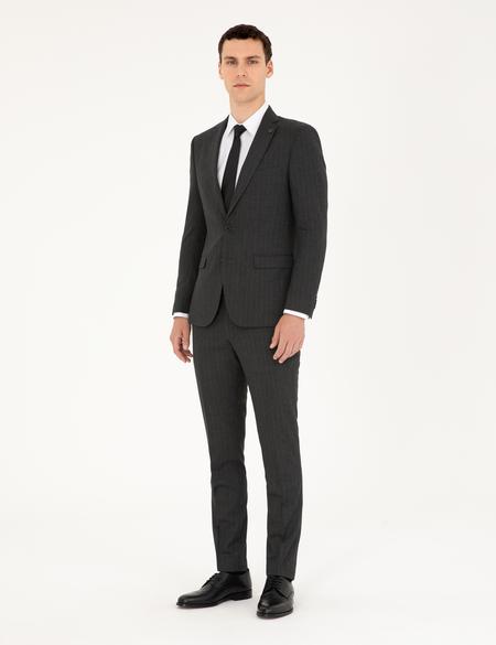 Füme Süper Slim Takım Elbise - 50261784002