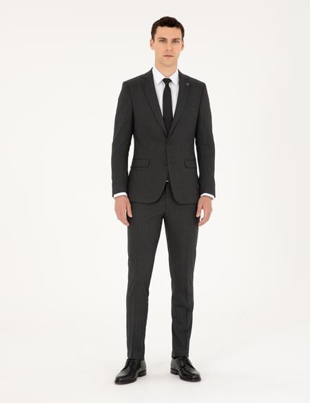 Füme Süper Slim Takım Elbise - 50261784002