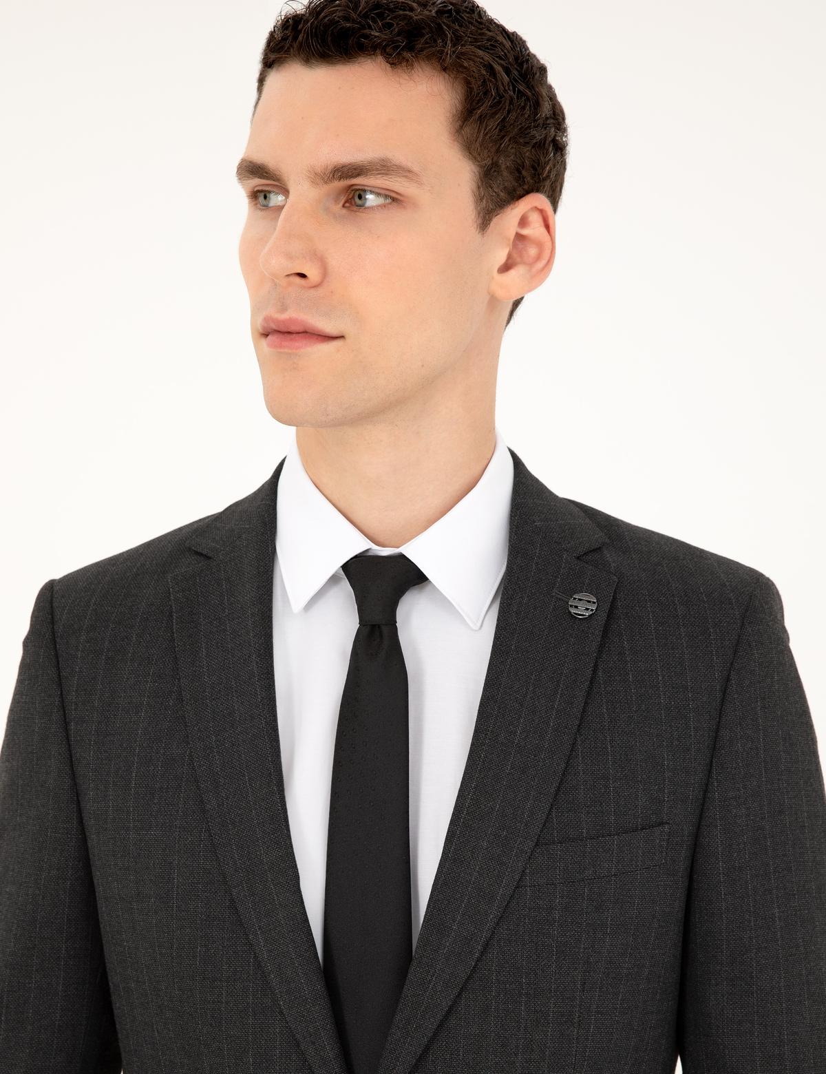 Füme Süper Slim Takım Elbise - 50261784002