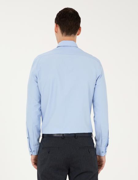Mavi Slim Fit Uzun Kollu Basic Gömlek - 50285562034