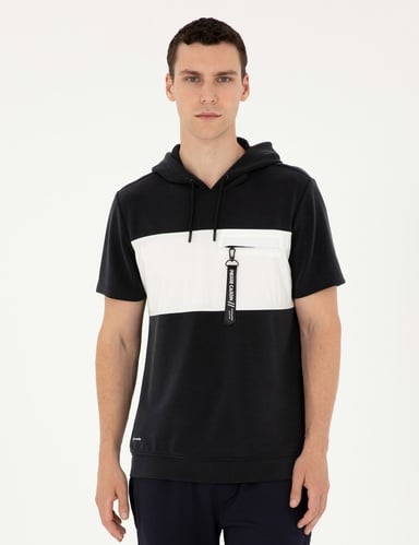 Siyah Regular Fit Sweatshirt