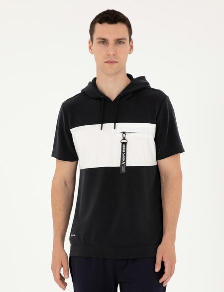 Siyah Regular Fit Sweatshirt - 50285404013