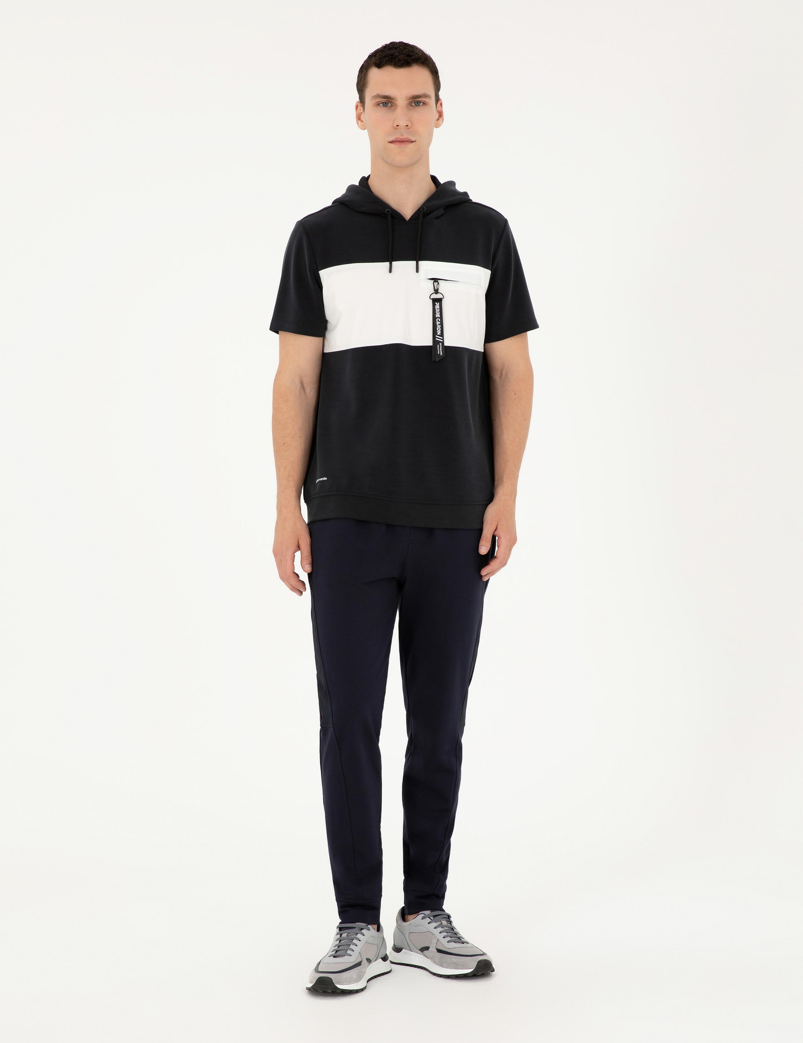 Siyah Regular Fit Sweatshirt