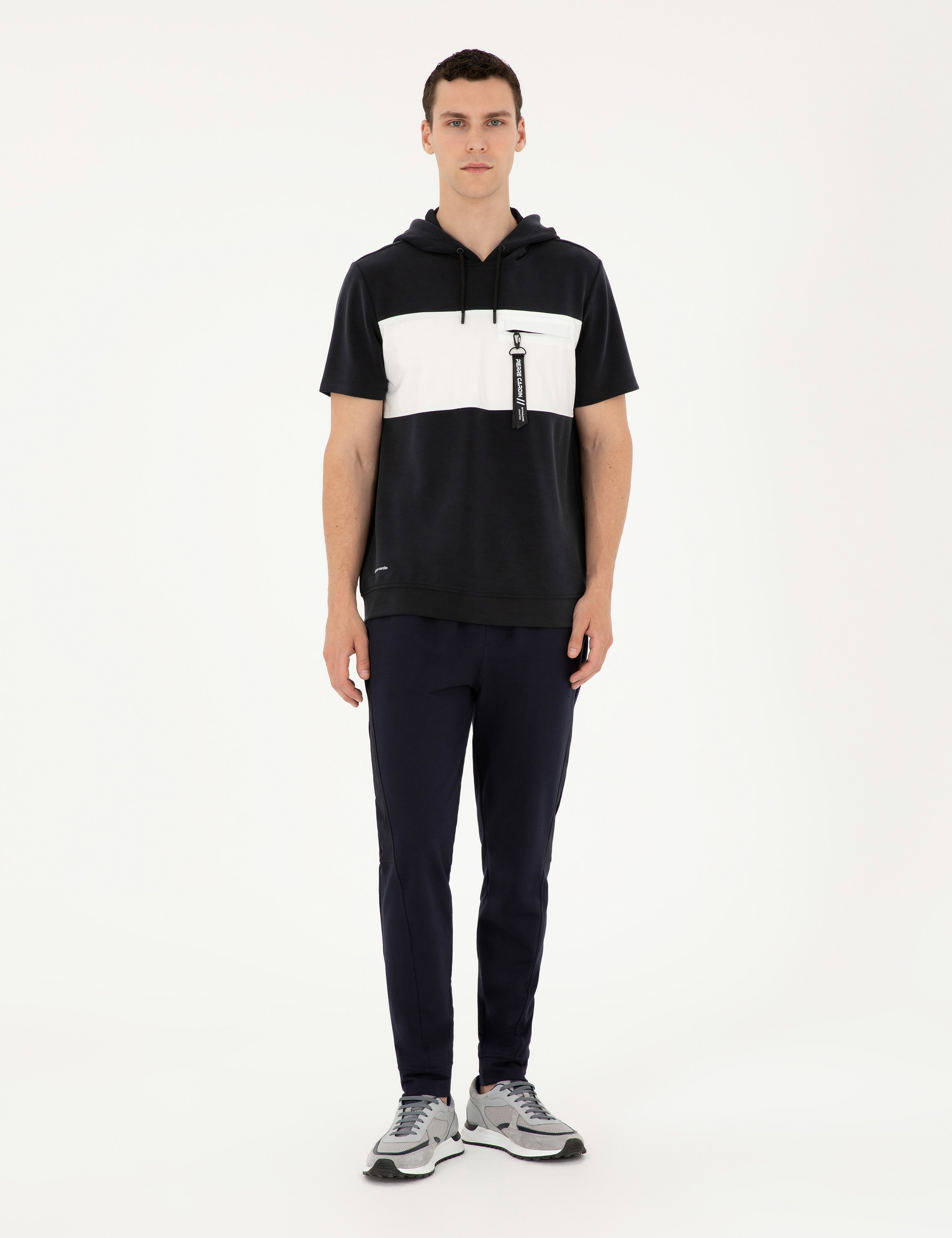 Siyah Regular Fit Sweatshirt - Image 4