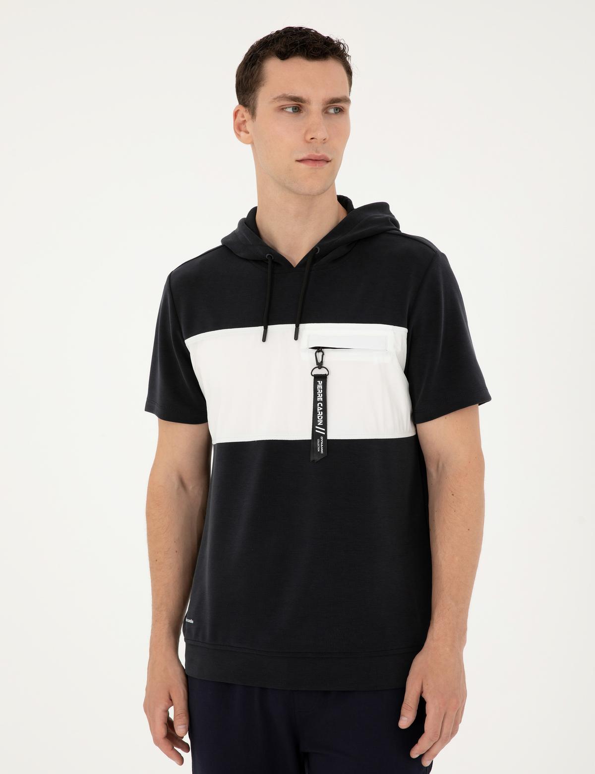 Siyah Regular Fit Sweatshirt - 50285404013