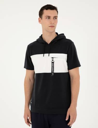 Siyah Regular Fit Sweatshirt
