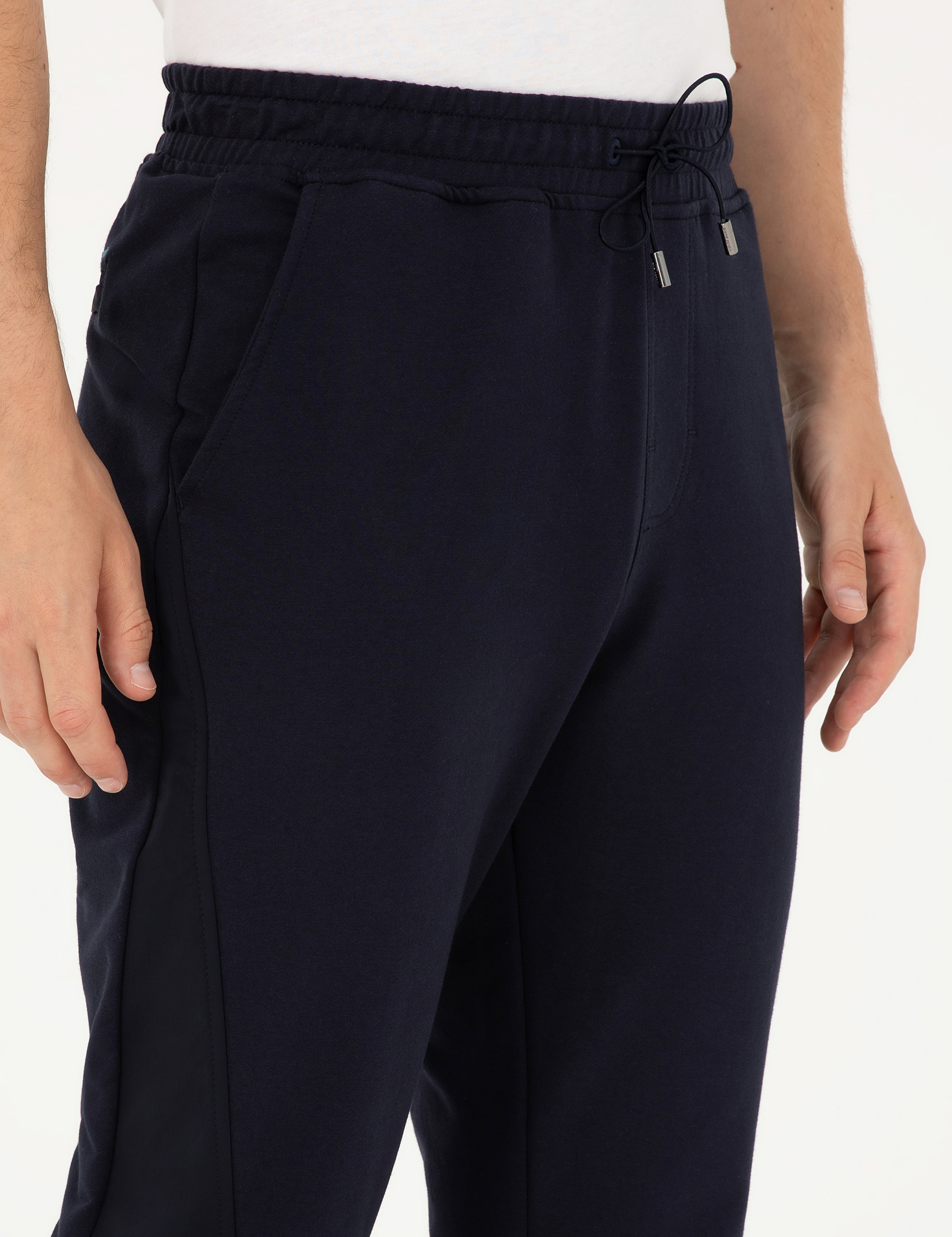 Lacivert Slim Fit Eşofman Altı