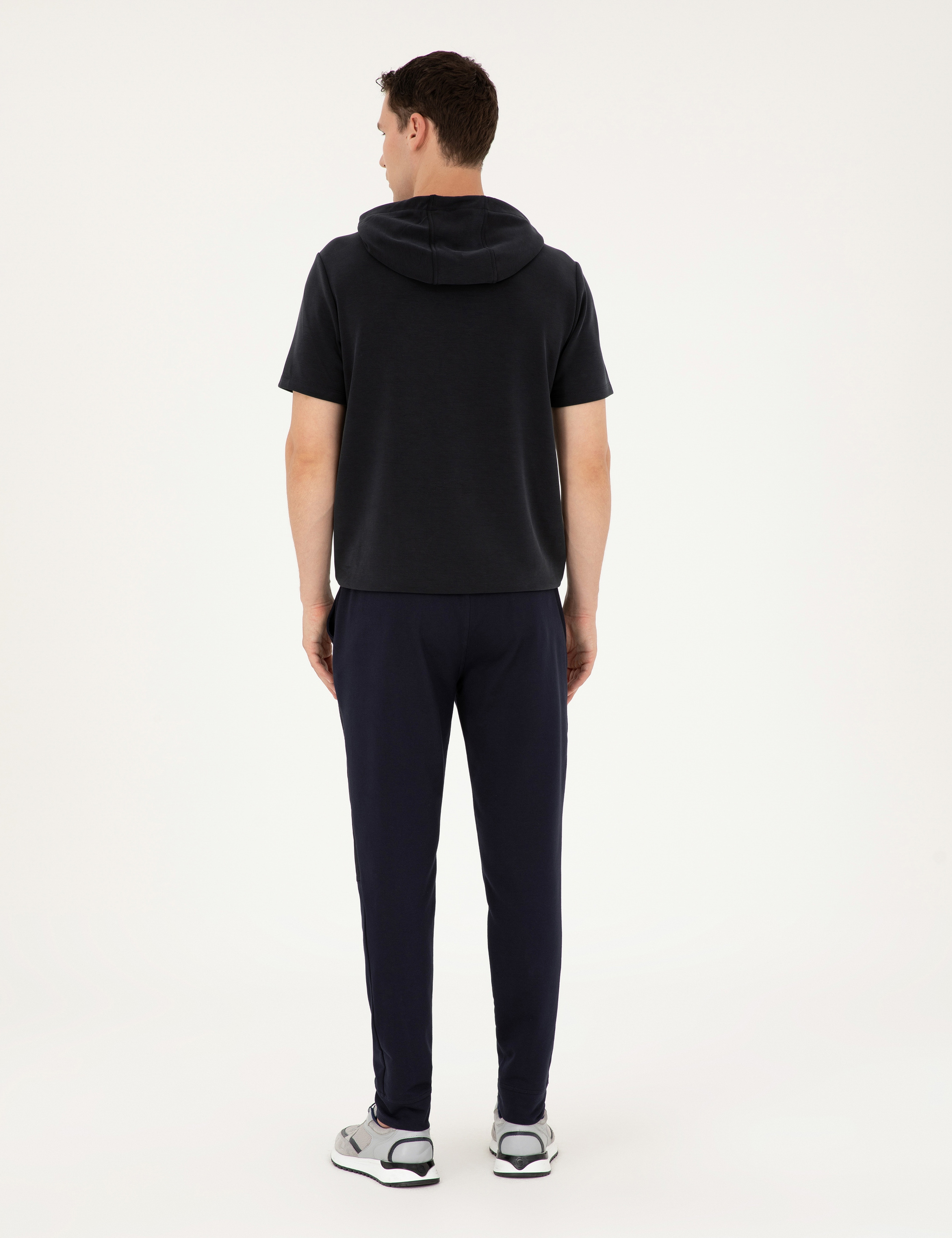 Lacivert Slim Fit Eşofman Altı - Image 4