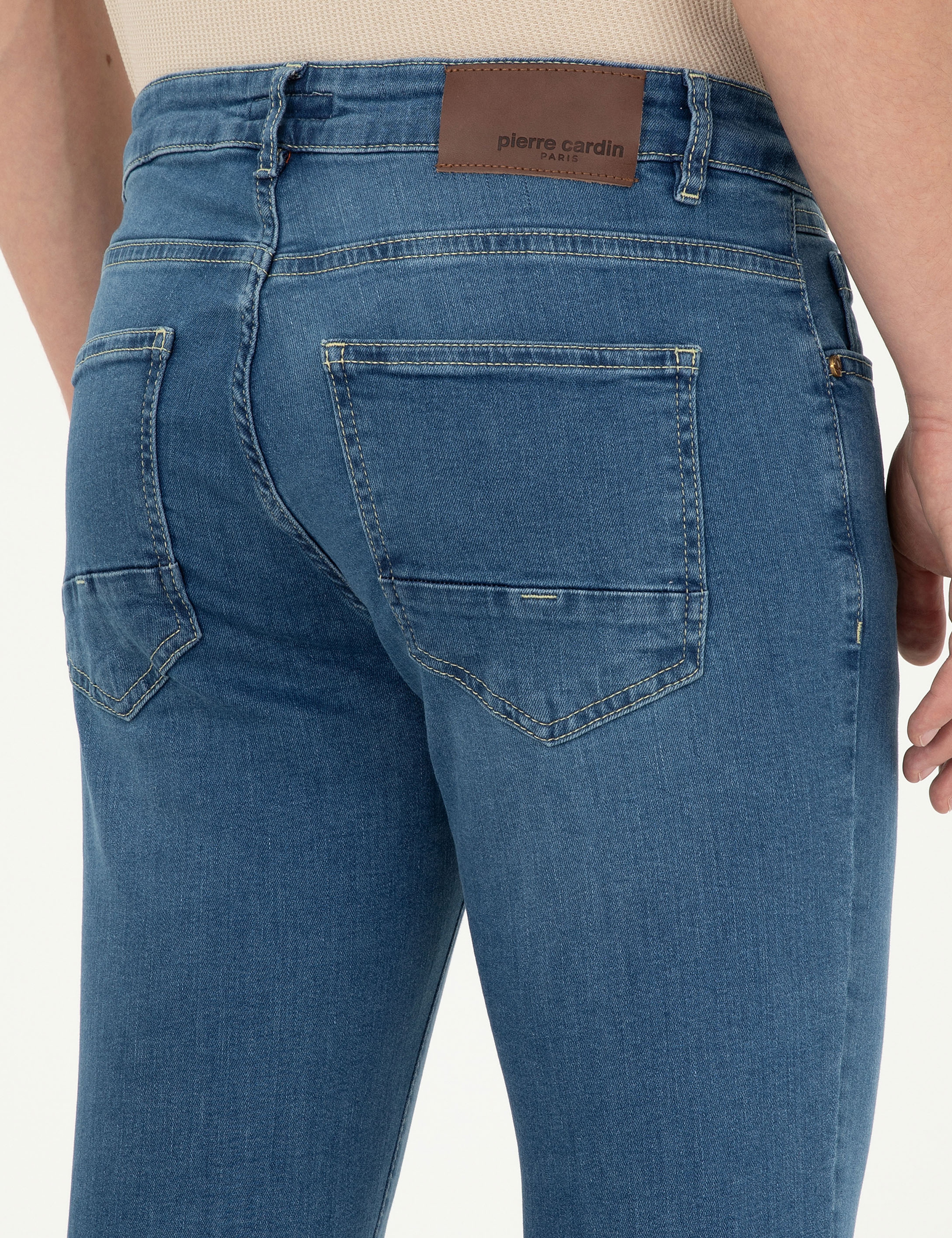 İndigo Slim Fit Jean Pantolon - Image 6