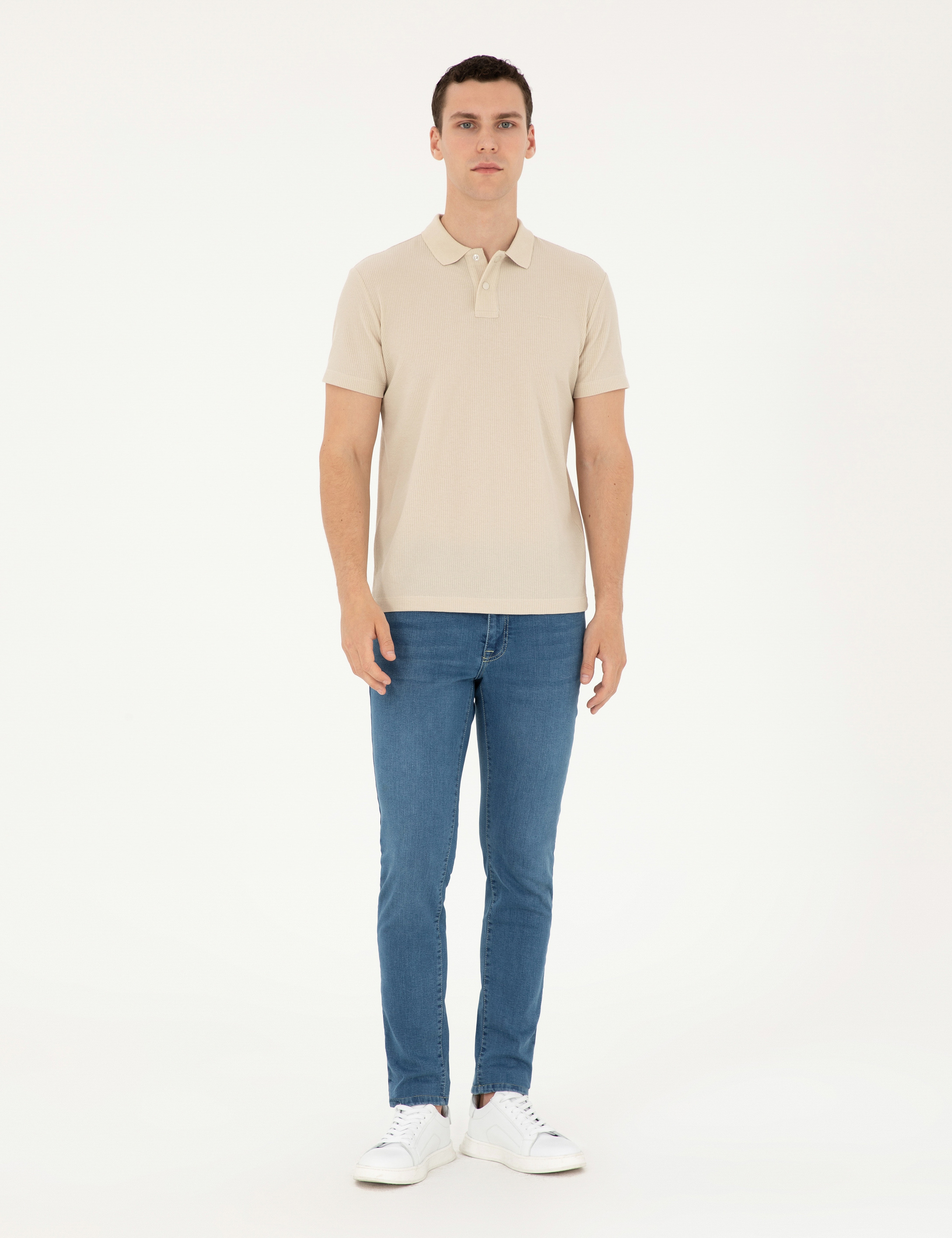 İndigo Slim Fit Jean Pantolon - Image 1