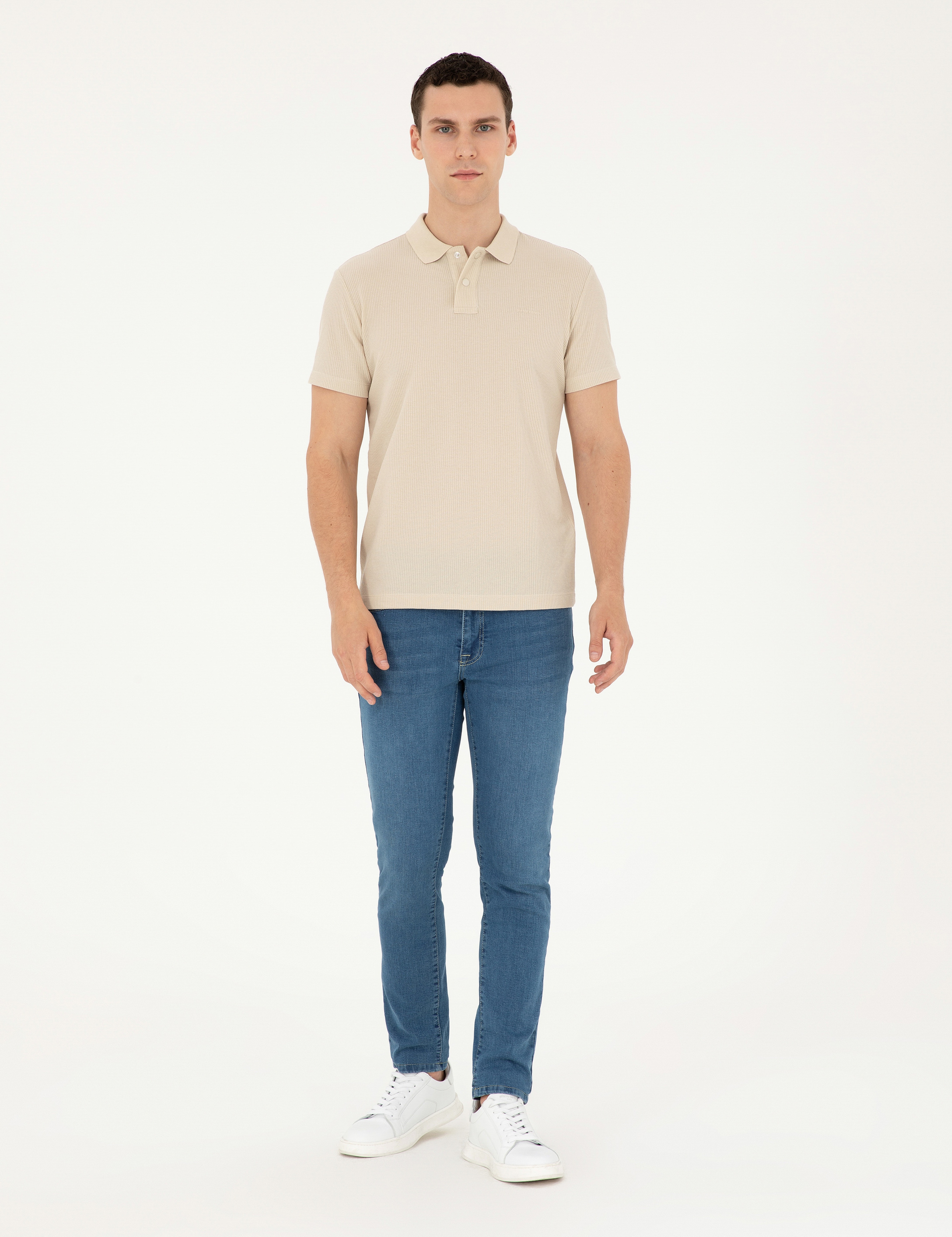 İndigo Slim Fit Jean Pantolon - Image 3