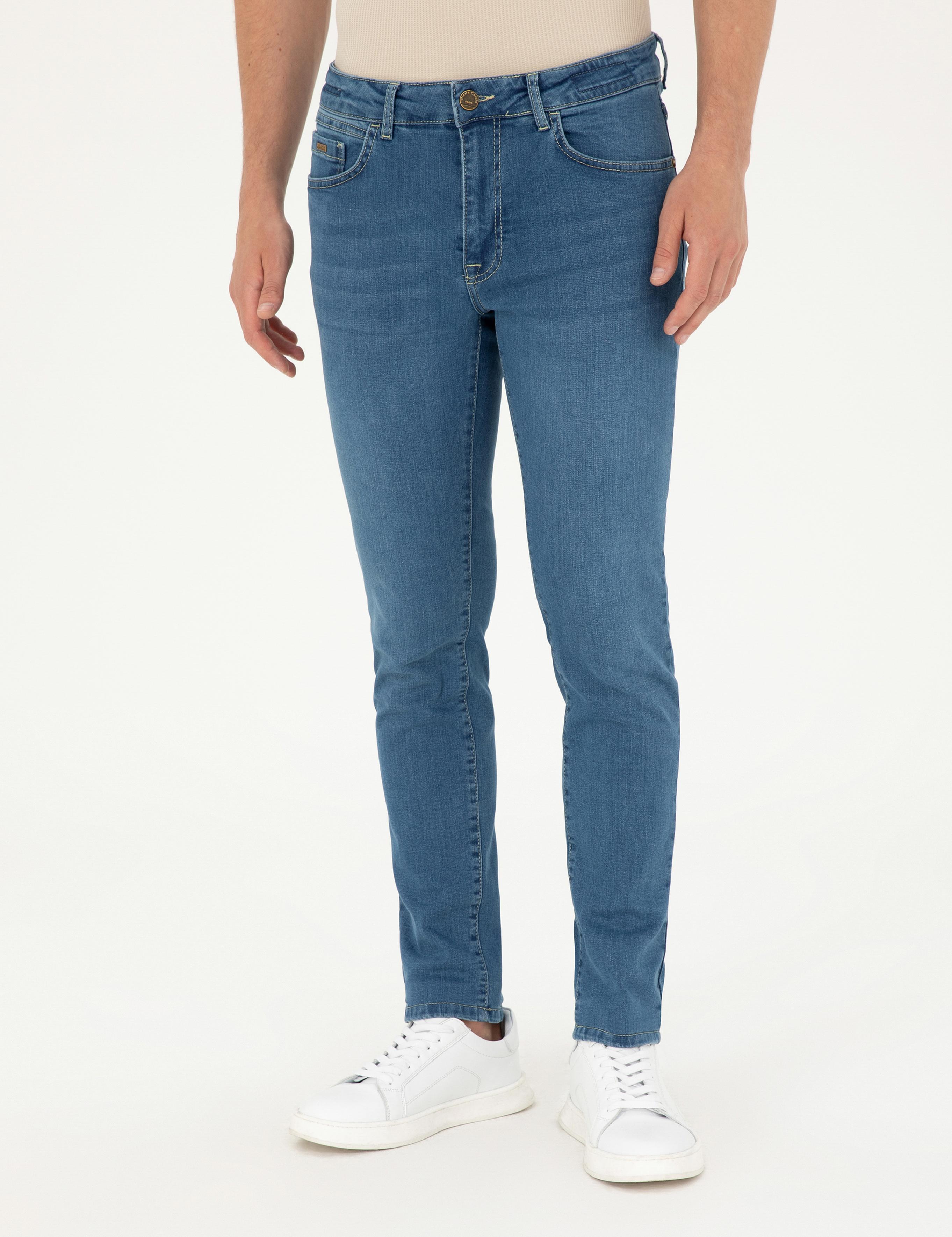 İndigo Slim Fit Jean Pantolon