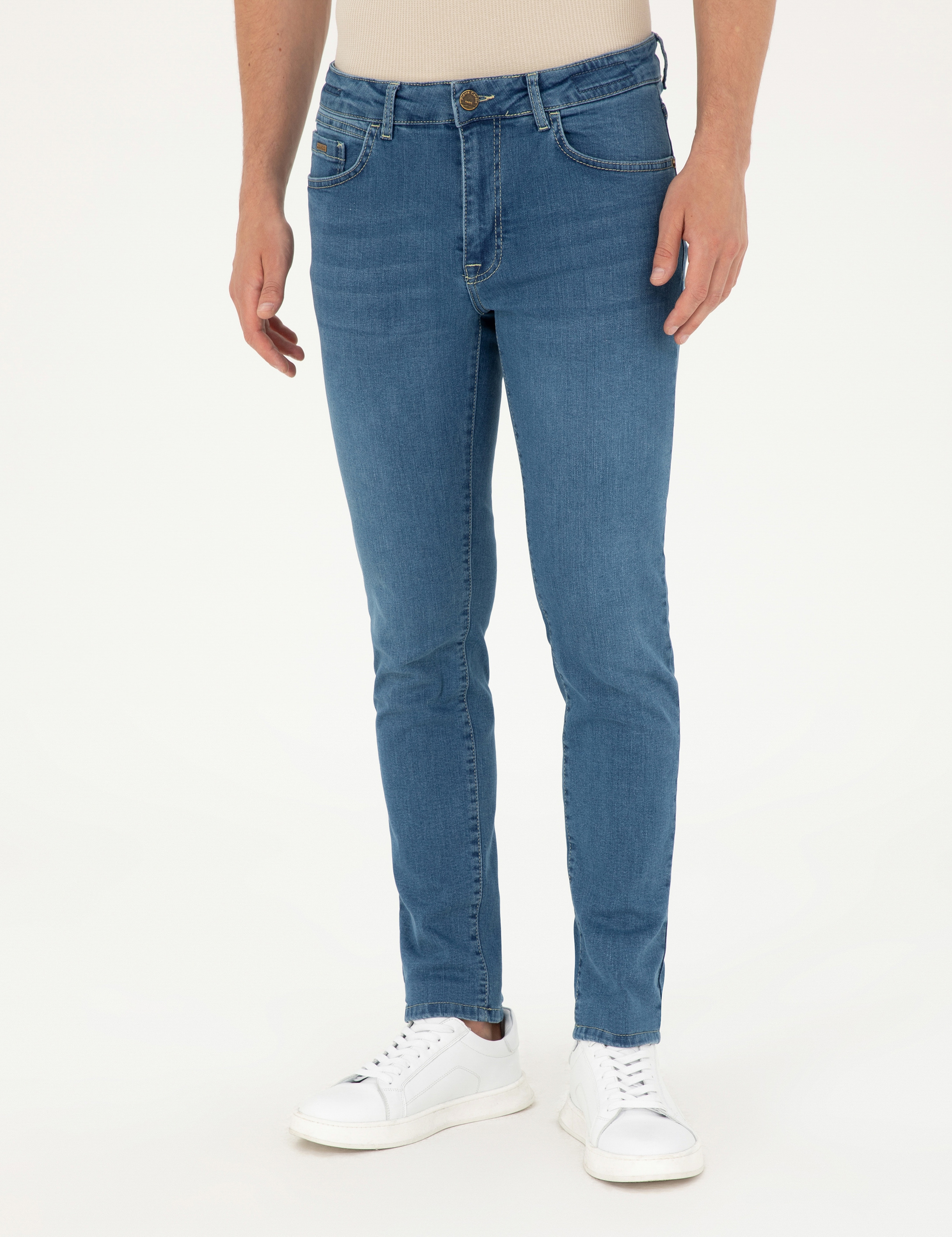 İndigo Slim Fit Jean Pantolon - Image 2