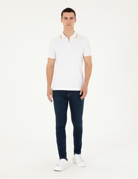 Lacivert Slim Fit Jean Pantolon - 50291535014