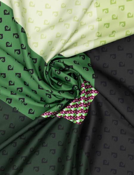 Yeşil Tivil Eşarp - 50302552011