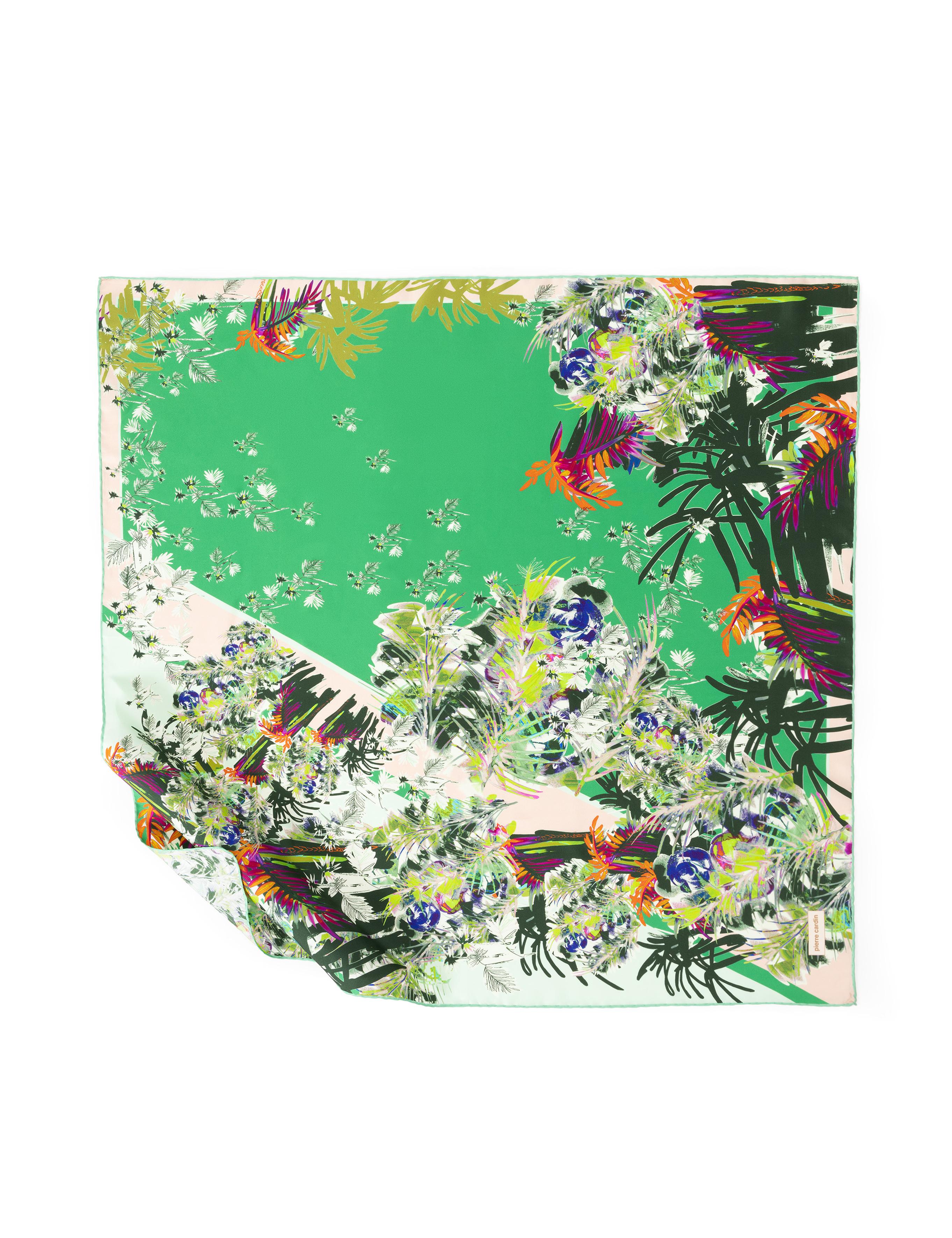 Yeşil İpek Tivil Eşarp