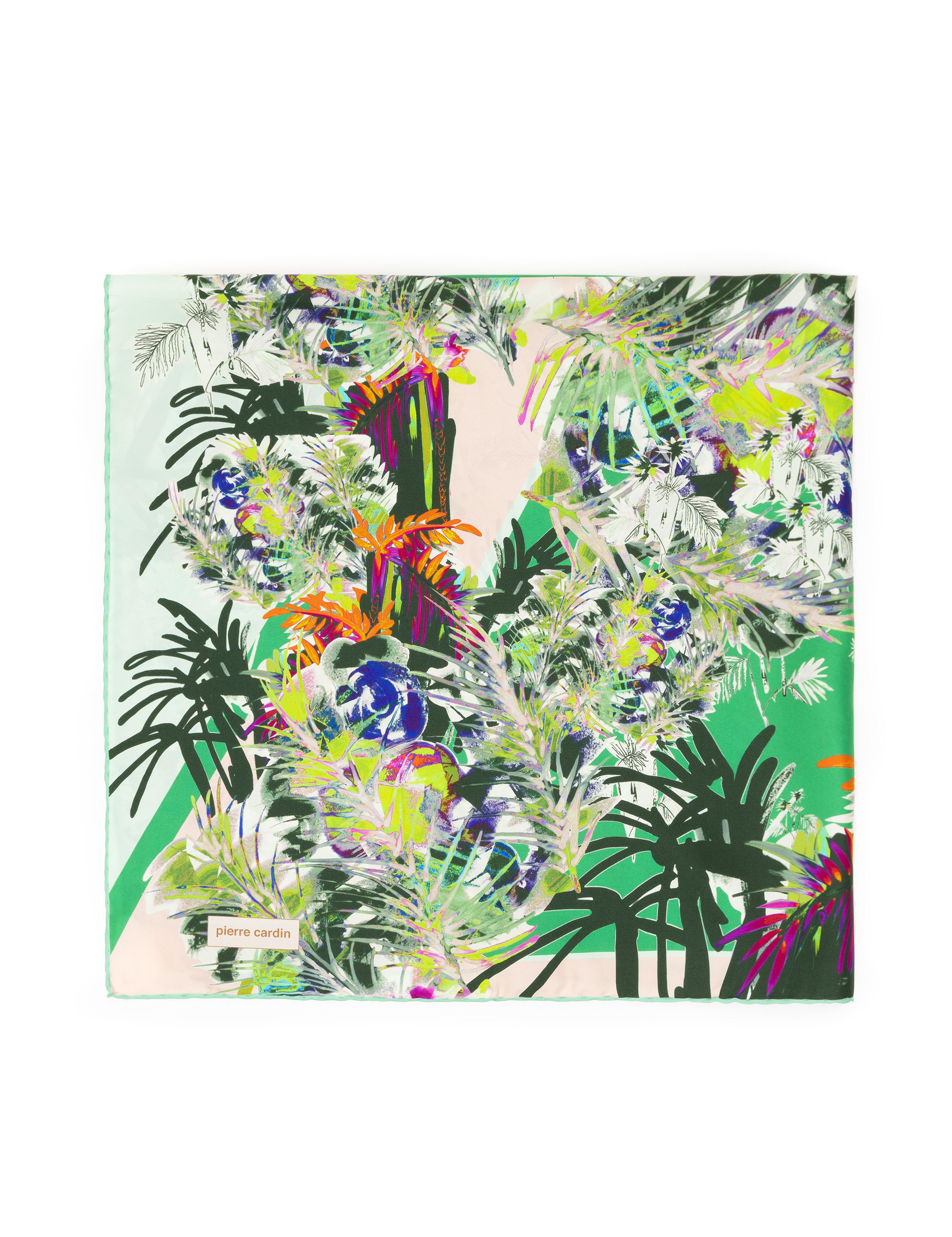 Yeşil İpek Tivil Eşarp