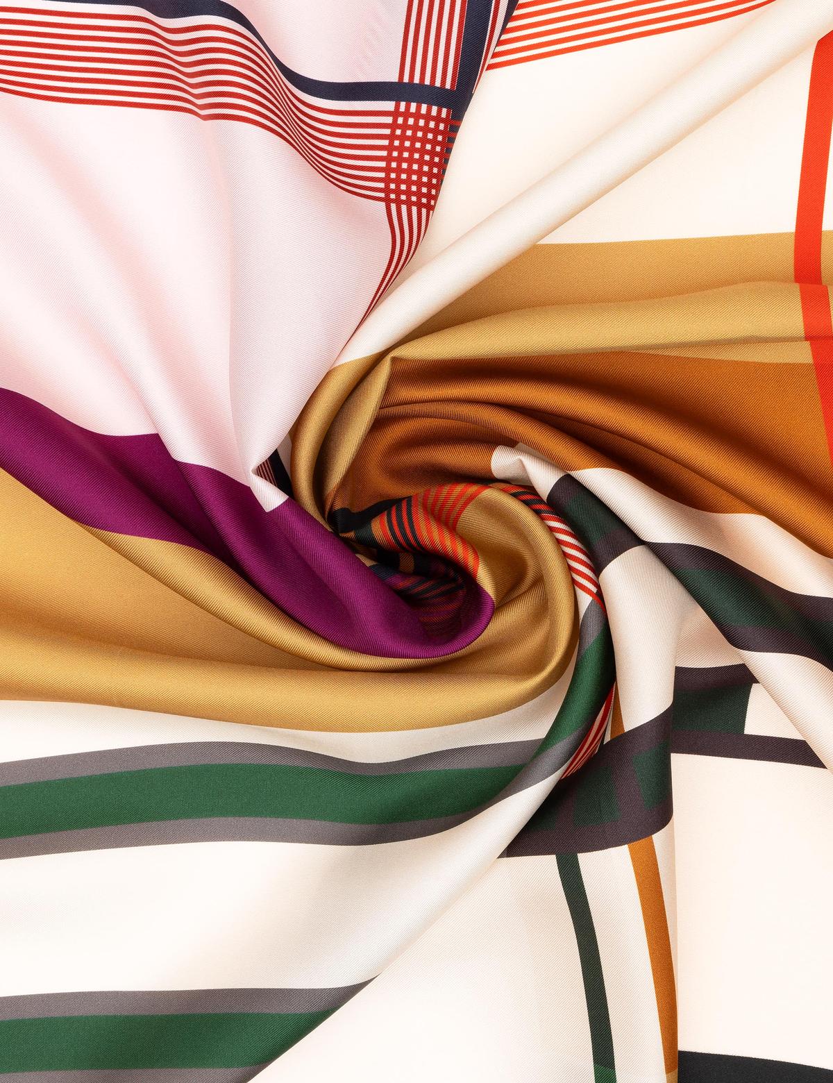 Bej İpek Tivil Eşarp - 50302694001