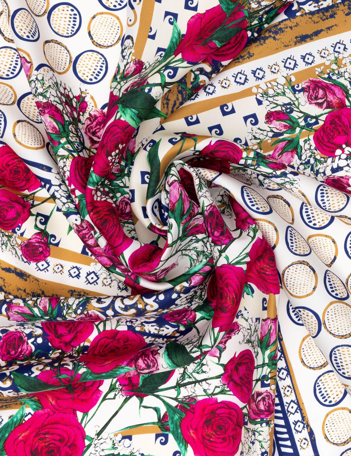 Bej İpek Tivil Eşarp - 50302697001