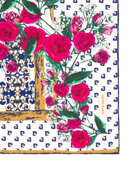 Bej İpek Tivil Eşarp - 50302697001