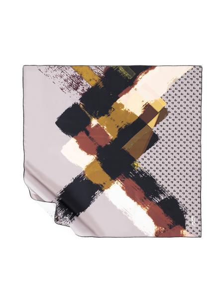 Bej İpek Tivil Eşarp - 50302700001