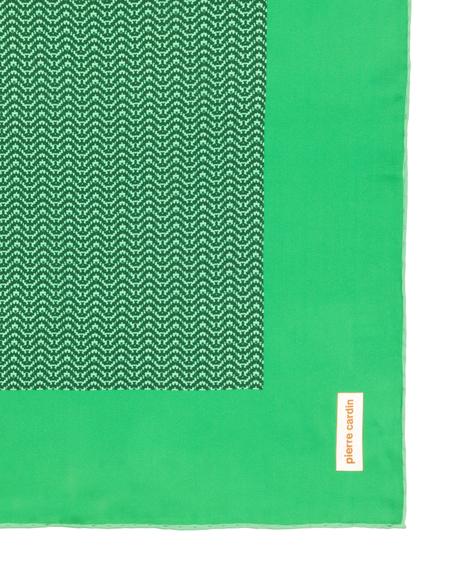 Yeşil Krep Saten Eşarp - 50303011005