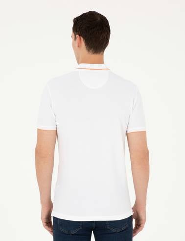 Beyaz Slim Fit Tişört
