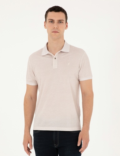 Taş Slim Fit Düğmeli Polo Yaka Tişört