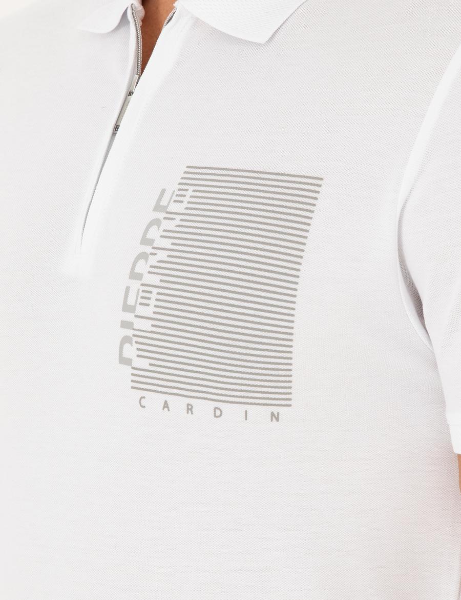 Beyaz Slim Fit Tişört