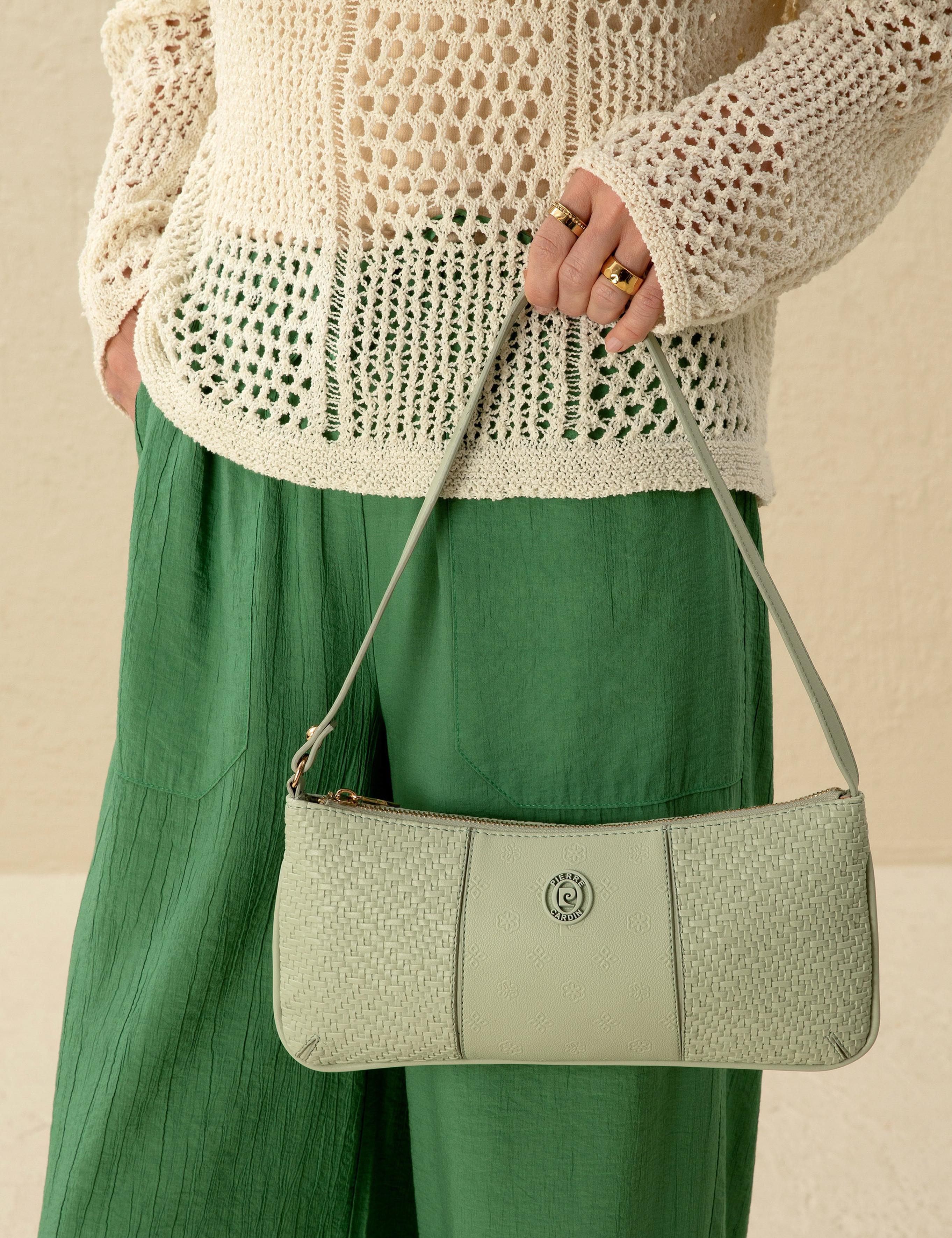 Su Yeşili Omuz Çantası