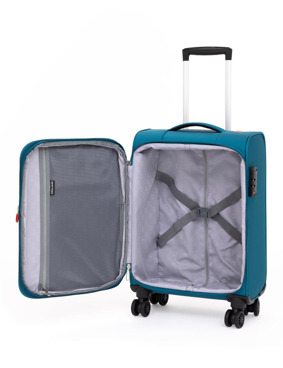 Mavi Kabin Boy Kumaş Valiz