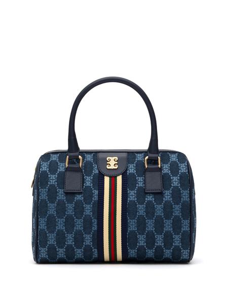 Denim Omuz Çantası - 50297805002