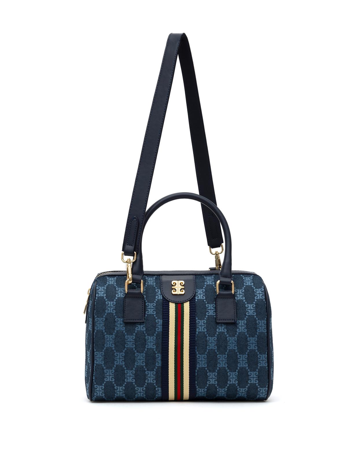 Denim Omuz Çantası - 50297805002