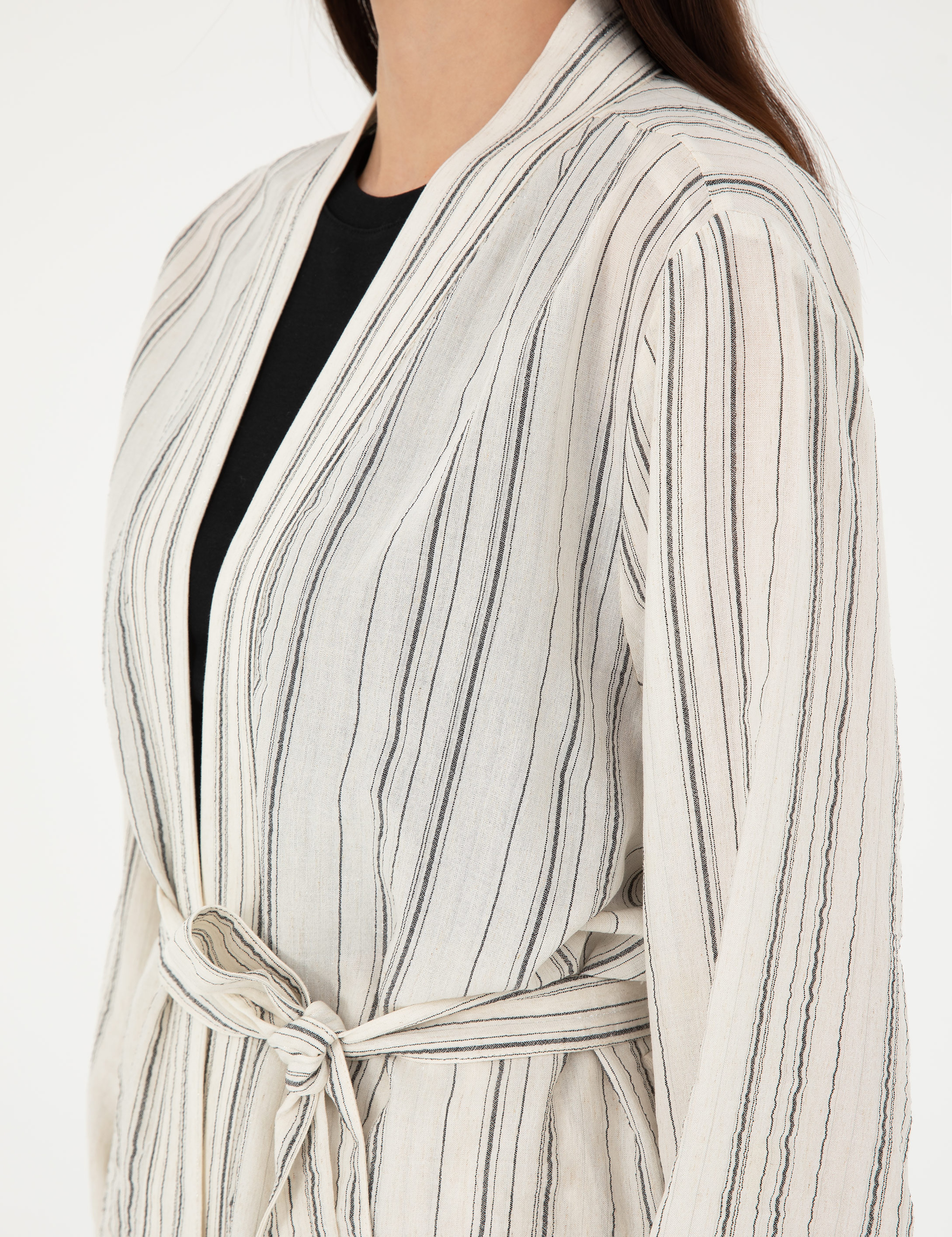 Ekru Comfort Fit Tunik - Image 7
