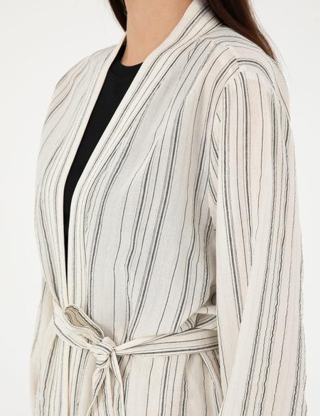 Ekru Comfort Fit Tunik - 50284043042