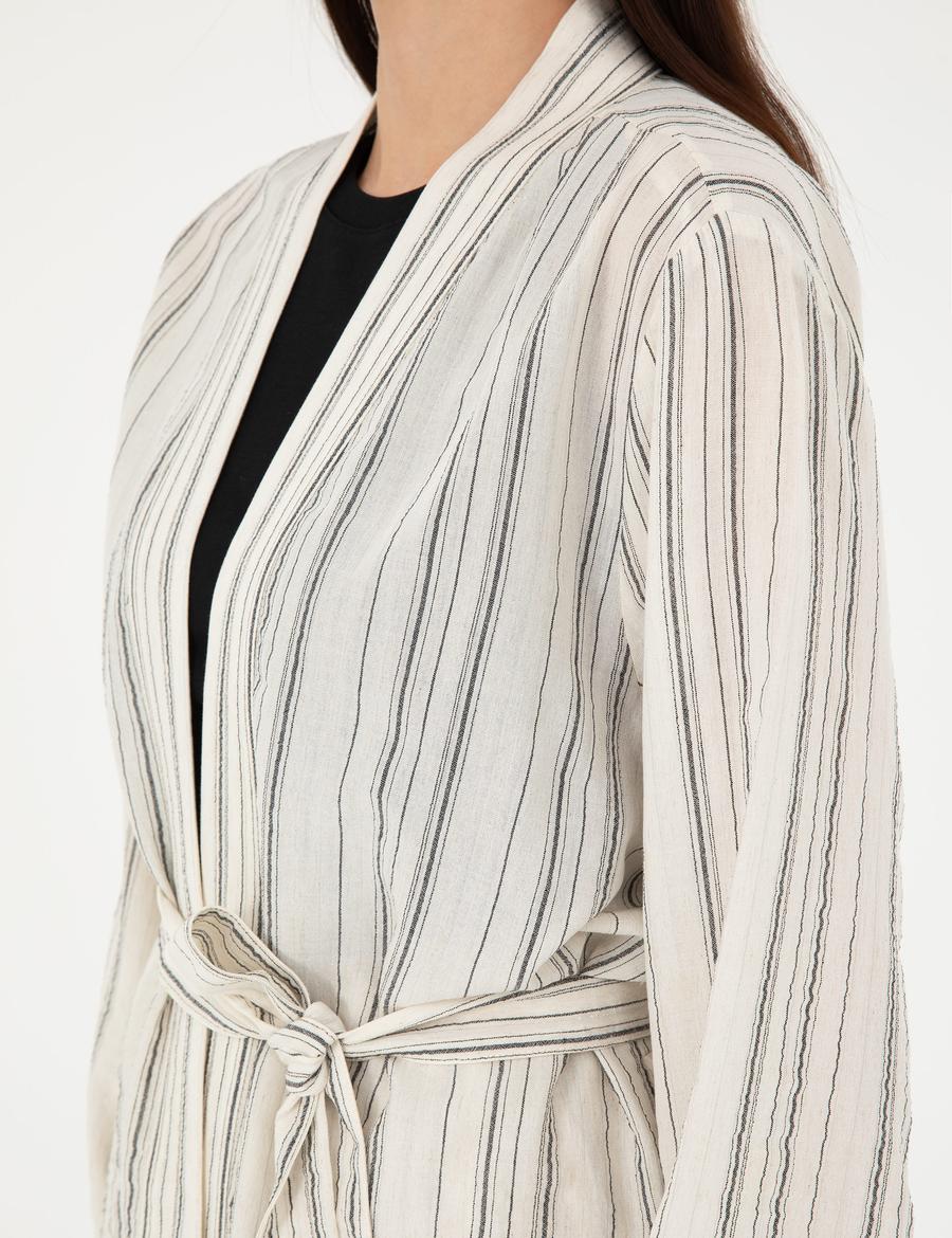 Ekru Comfort Fit Tunik