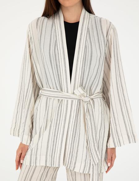 Ekru Comfort Fit Tunik - 50284043042