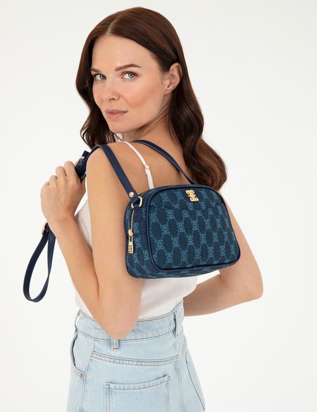 Denim Çapraz Çanta - 50297803002